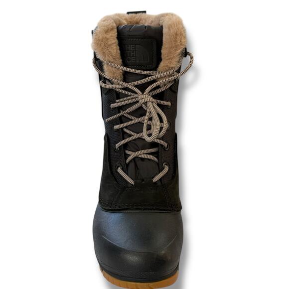 The North Face Shellista IV Luxe WP Winter Boots Women's Size 7 Waterproof Black - Picture 6 of 9